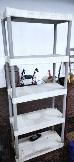 PLASTIC SHELVING - PICK UP ONLY