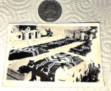 1941 SNAPSHOT OF DRAPED NAZI COFFINS