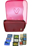 NINTENDO GAMES CARTRIDGE  & VTECH INNOTAB GAMES + CARRIERS