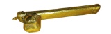 1800's MIDDLE EASTERN BRASS INKWELL & QUILL HOLDER