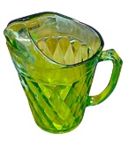 VINTAGE URANIUM GREEN JUICE PITCHER - PICK UP ONLY
