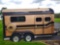 1994 MERHOW VERYLITE 2 HORSE TRAILER with DRESSING ROOM COMPARTMENT - PICK UP ONLY