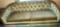 VINTAGE VELOUR TUFTED SOFA (VERY NICE CONDITION) - PICK UP ONLY
