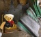 WOOL RUG, WOOD CUT-OUTS OF HORSE, MUSICAL COWBOY BEAR - PICK UP ONLY
