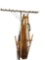 VINTAGE WOODEN IRONING BOARD & RAKE - PICK UP ONLY