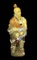 COMPOSITE INDIAN CHIEF FLOOR STATUE