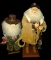 2 SANTA CLAUS COWBOYS - PICK UP ONLY
