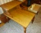 PAIR OF VINTAGE MAPLE STANDS - PICK UP ONLY