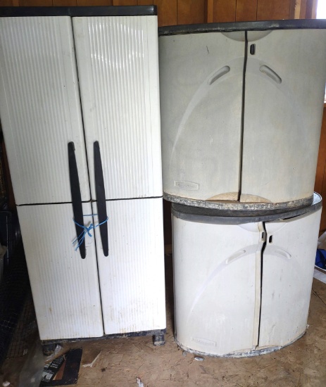 PLASTIC STORAGE CABINETS - PICK UP ONLY