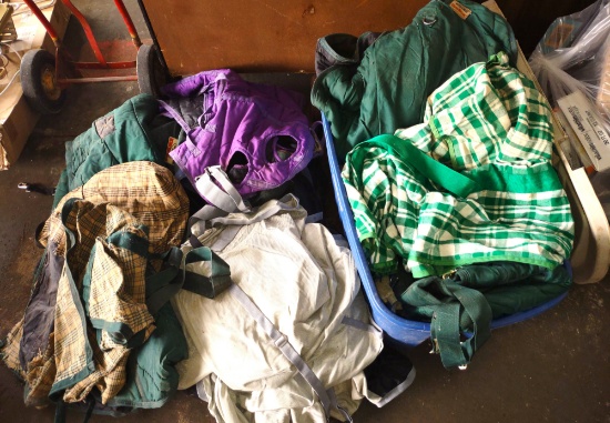 GROUP OF HORSE CLOTHING - PICK UP ONLY