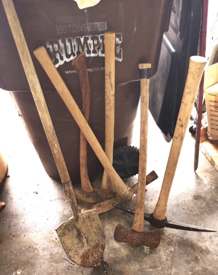 SHOVEL, AXES, PICKS, ETC. - PICK UP ONLY