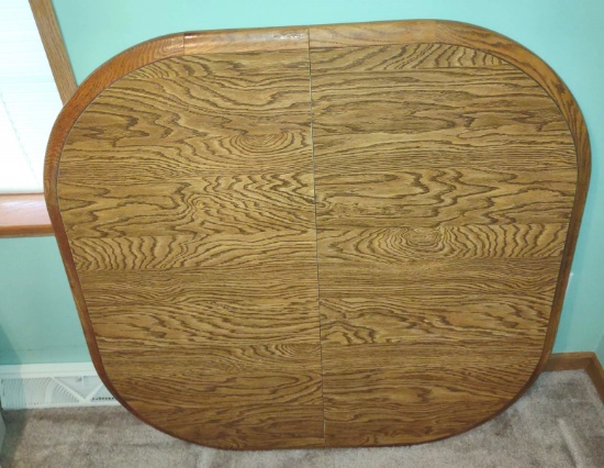 TABLE TOP (NO LEGS) OAK SIDES with FORMICA TOP - PICK UP ONLY