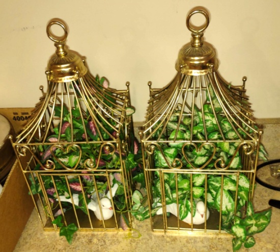 DECORATIVE BIRD CAGES - PICK UP ONLY