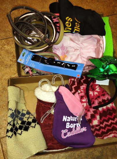SMALL DOG SWEATERS, ETC. - PICK UP ONLY