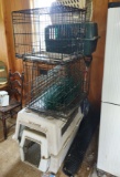 GROUP OF CAT & DOG CAGES - PICK UP ONLY