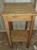 OAK PLANT STAND - PICK UP ONLY