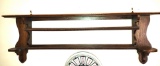 WOODEN PLATE RACK - PICK UP ONLY