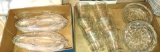 VINTAGE GLASS CORN ON THE COBB PLATES, ETC. - PICK UP ONLY