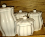 CERAMIC CANNISTER SET - PICK UP ONLY