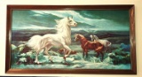 VINTAGE RETRO 1960's LUMEN WINTER STALLION HARD PRINT 51