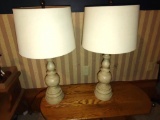 PAIR OF TABLE LAMPS - PICK UP ONLY
