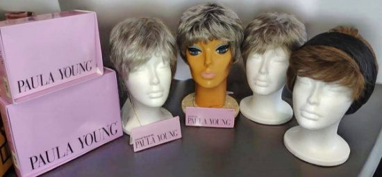 4 NEW PAULA YOUNG BEAUTY WIGS (SIZE A )