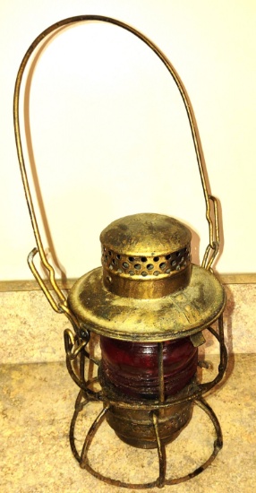 ANTIQUE B&O RAILROAD LANTERN
