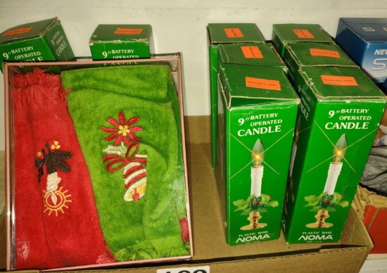 CHRISTMAS WINDOW CANDLES - PICK UP ONLY