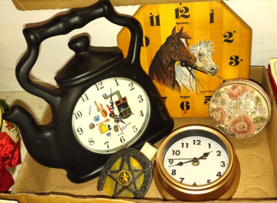 BATTERY POWERED CLOCKS - PICK UP ONLY