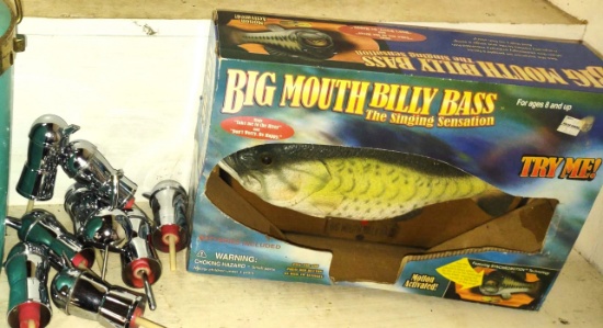 BIG MOUTH BILLY BASS + BOTTLE POUR TOPPERS