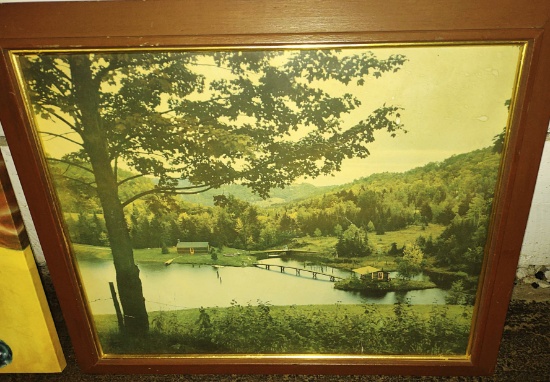 VINTAGE CABIN ARIAL PHOTO - PICK UP ONLY