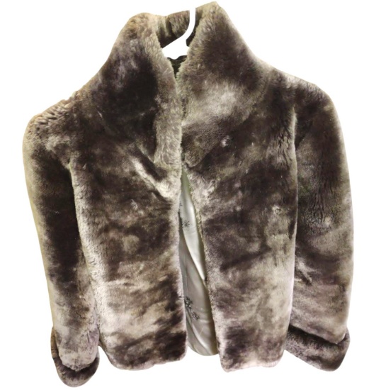 VINTAGE FAUX FUR COAT