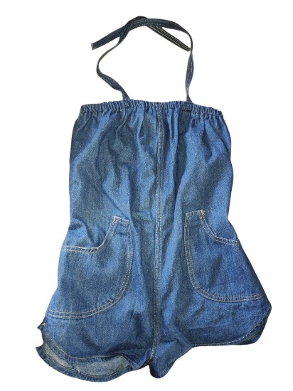 GIRLS 11 DENIM JUMPER