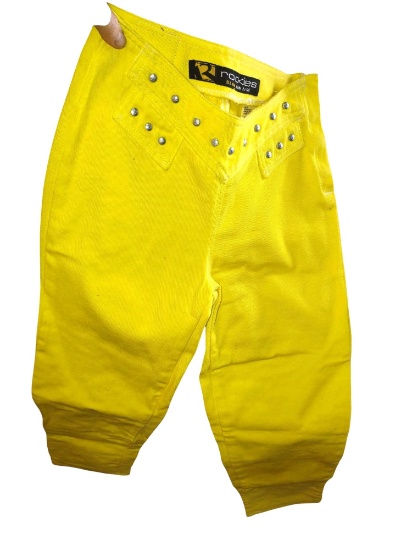 ROCKIES JR SIZE 11 (XL) YELLOW DENIM JEANS