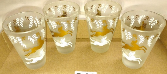 VINTAGE ART DECO GLASSES