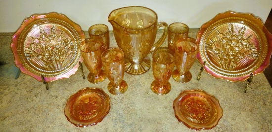 VINTAGE CARNIVAL GLASS - PICK UP ONLY