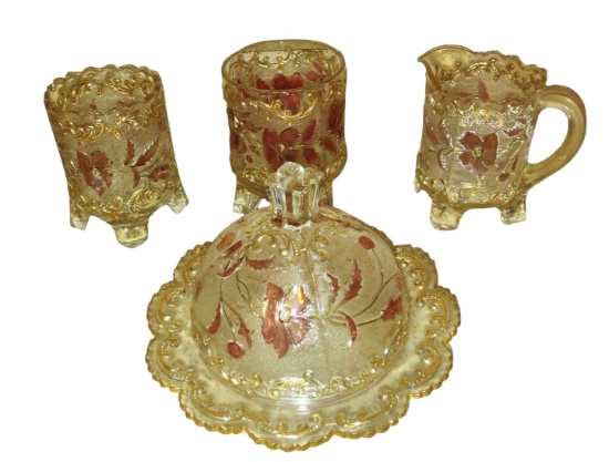 ANTIQUE EARLY AMERICAN GLASSWARE - PICK UP ONLY
