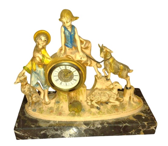 VINTAGE FONTANINNI SHELF CLOCK - PICK UP ONLY