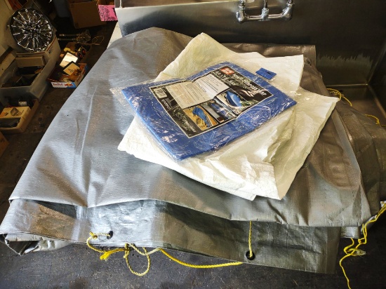 GROUP OF TARPS - PICK UP ONLY