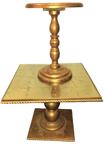 VINTAGE GOLD TONE STANDS - PICK UP ONLY
