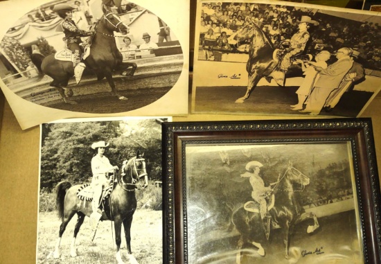 VINTAGE SHARON CASSEL EQUESTRIAN PHOTOS