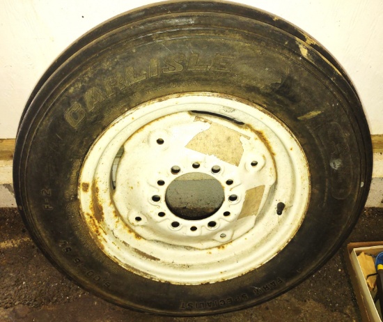 VINTAGE CARLISLE 6.00 X 16 SL TRACTOR TIRE -  PICK UP ONLY
