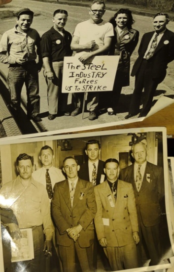VINTAGE STEEL INDUSTRY STRIKE PHOTOS