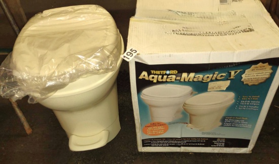 NEW THETFORD AQUA-MAGIC V CAMPER/RV TOILET -  PICK UP ONLY