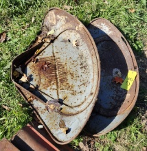 PAIR OF VINTAGE FORD 8N or 9N FENDERS "AS IS" - PICK UP ONLY