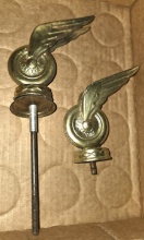 VINTAGE 1960's WINGED WHEELS HOT ROD-DRAG RACE-CAR SHOW TROPHY TOPPERS