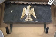 VINTAGE METAL MAILBOX - PICK UP ONLY