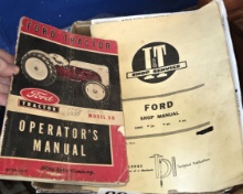 VINTAGE FORD TRACTOR MANUALS