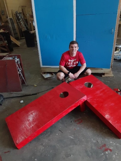 Corn Hole Board - Cade Steubing - G-4H