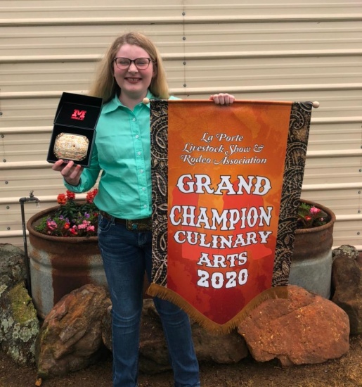 Grand Champion Culinary Arts - Becca Branch - La Porte 4H - 7th Grade